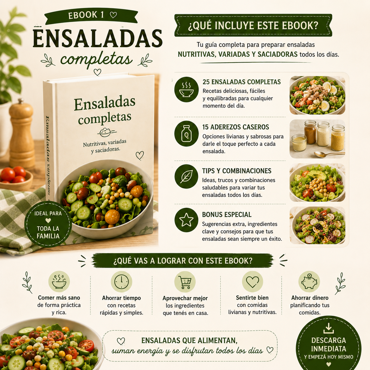 🍽️ PACK 30 DÍAS DE COMIDAS RESUELTAS