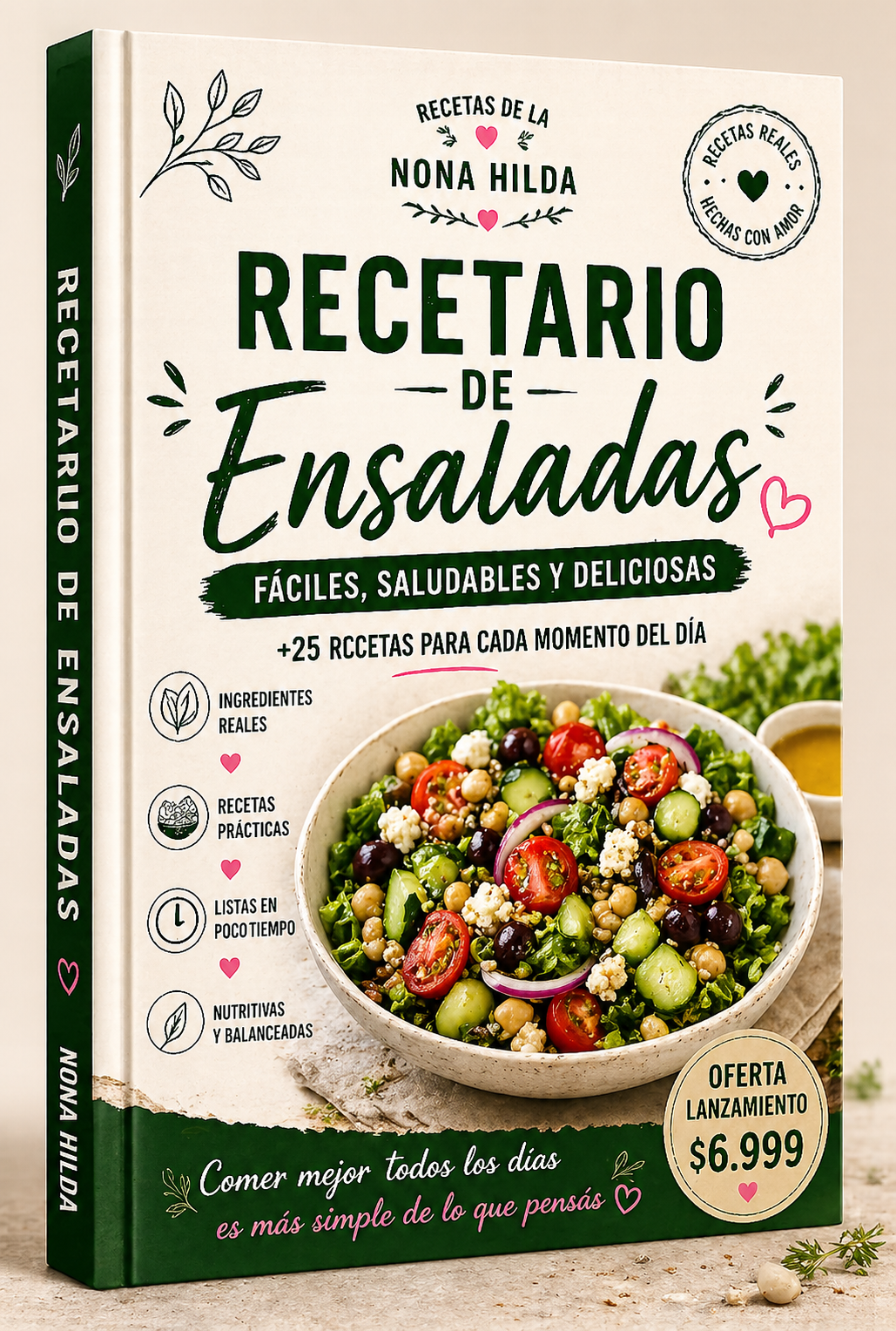 Las mejores ensaladas - variadas, nutritivas y saciadoras.